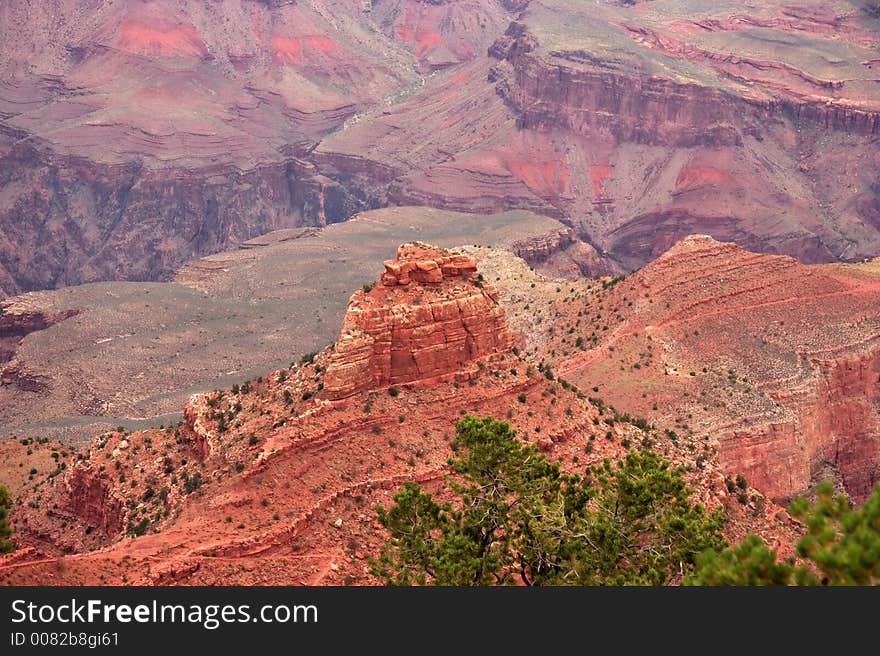 Taken from rim of Grand Canyon