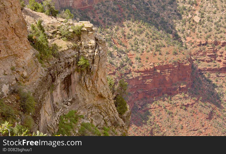 Taken from rim of Grand Canyon