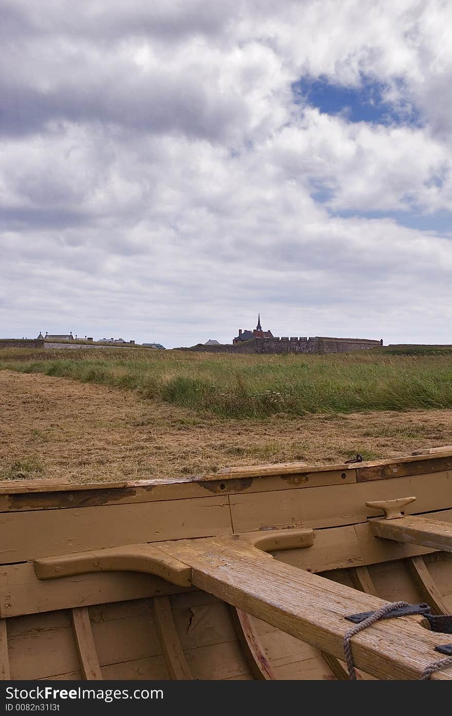 Fortress de Louisbourg in Cape Breton, Nova Scotia