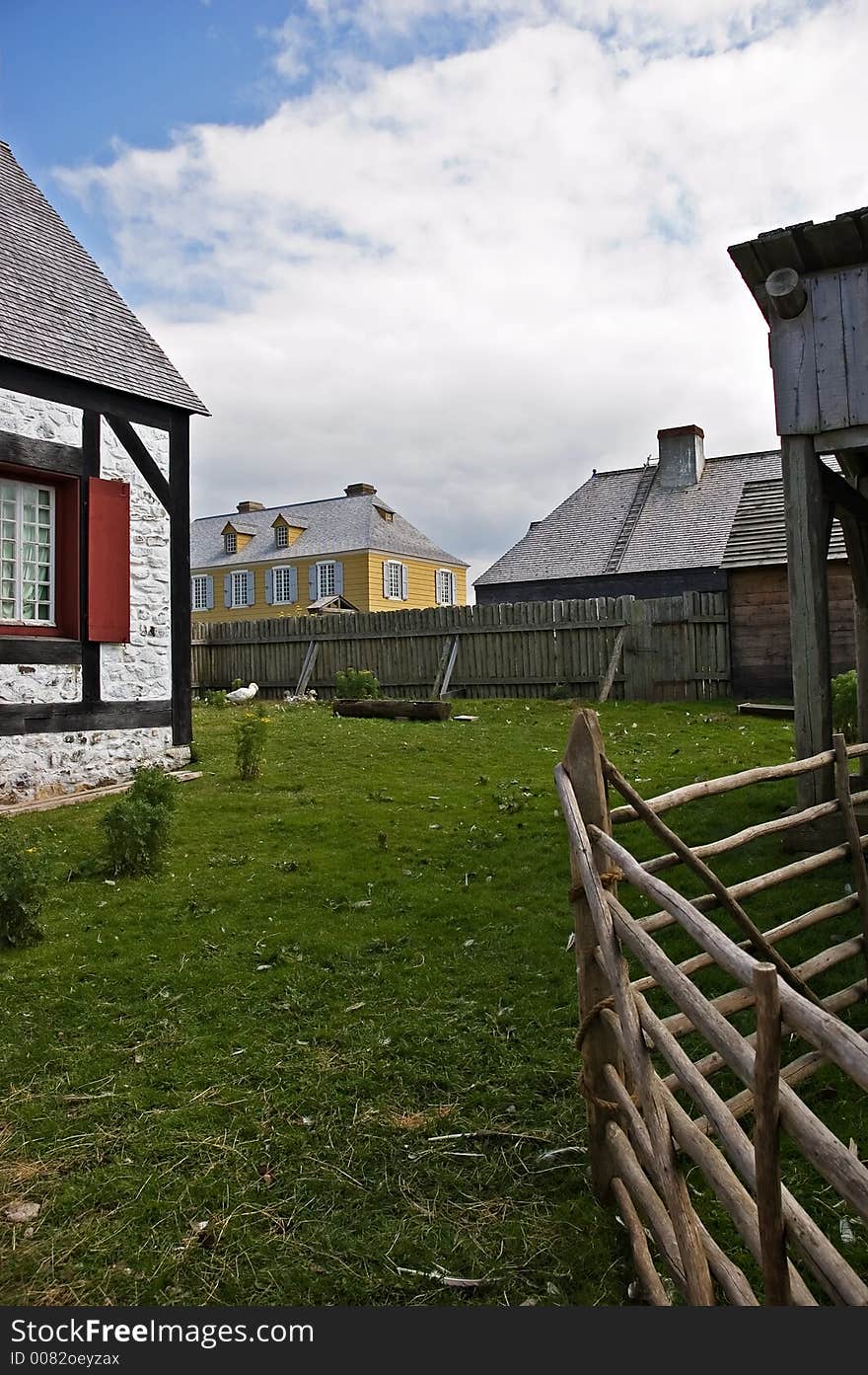 Fortress de Louisbourg in Cape Breton, Nova Scotia