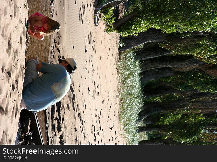 A Lesson On The Beach