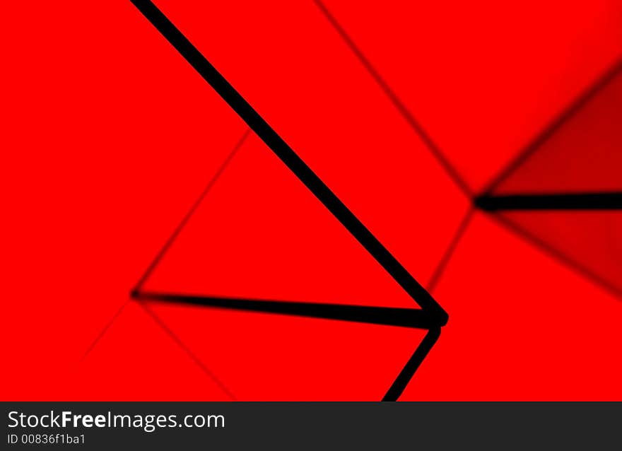 Red rectangular geometric shaped abstract background. Red rectangular geometric shaped abstract background.