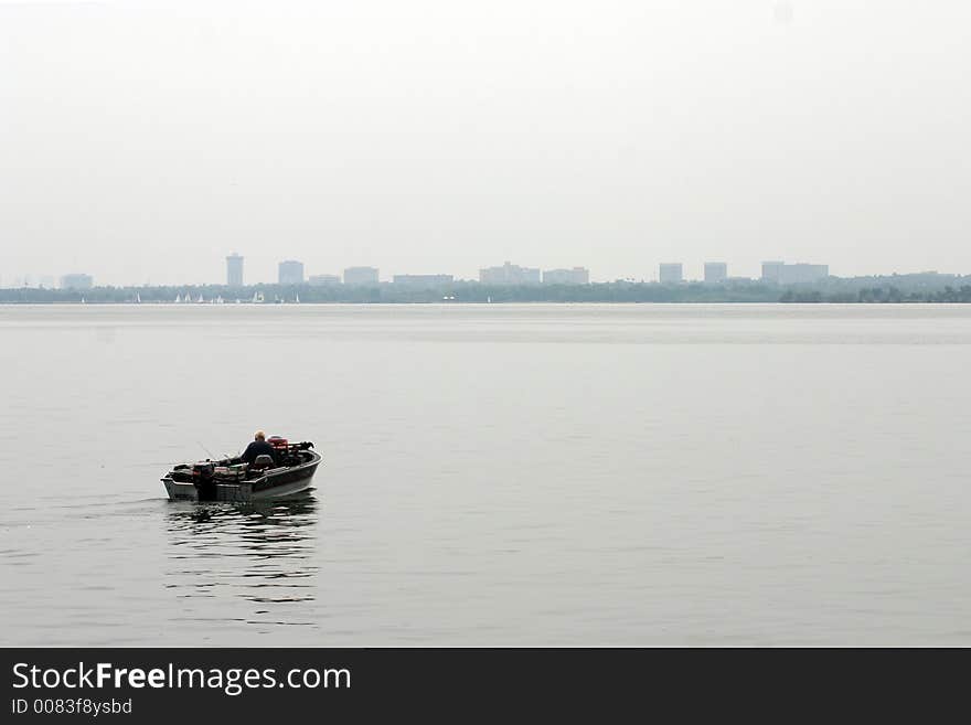 Boat On Lake