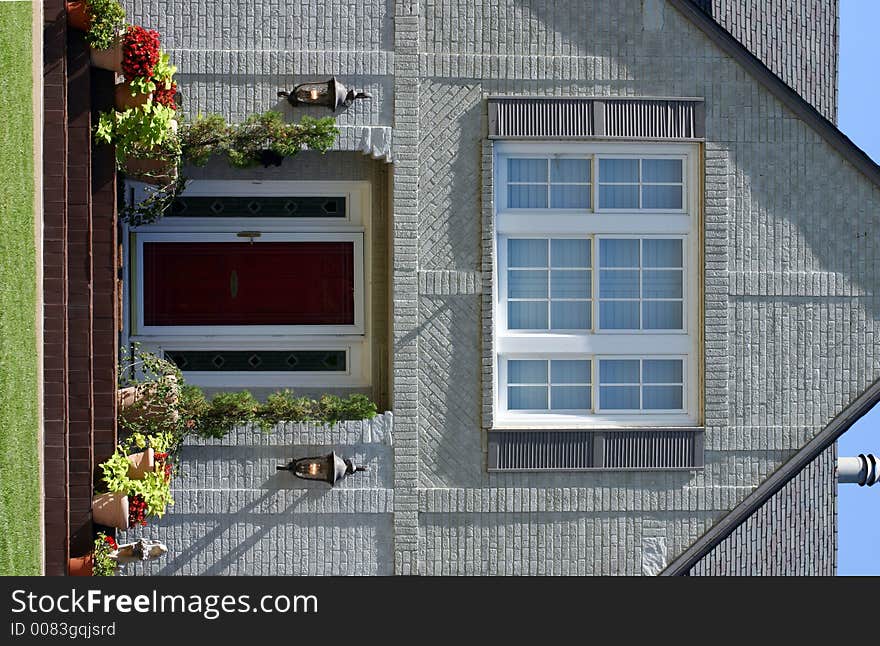 Residential House Entrance