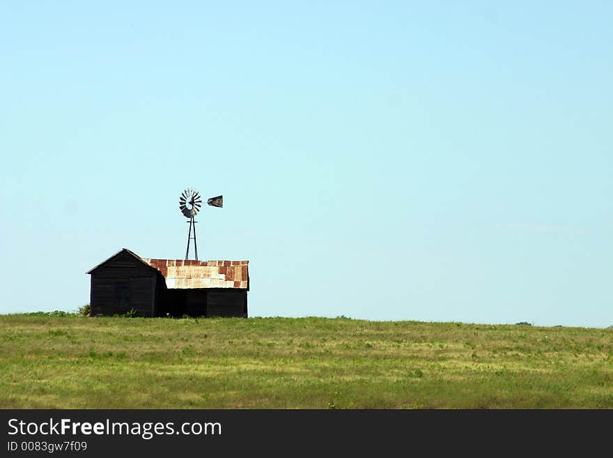 Barn On A Hill