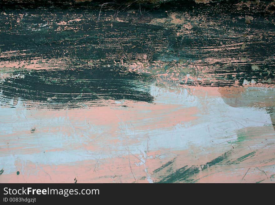 Green and pink grungy texture