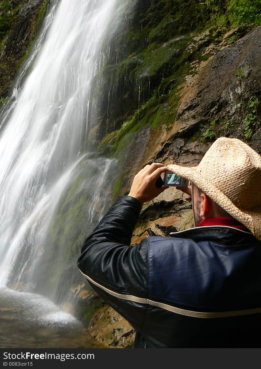 Waterfall Photographer in Slovakia in Tatra