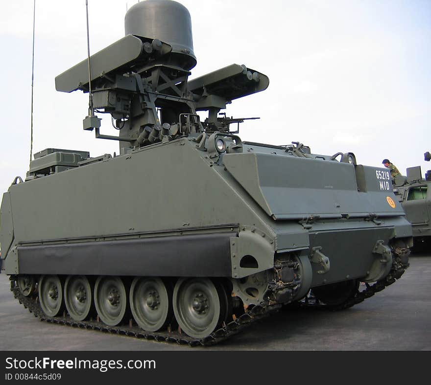 Military - Closeup of tank truck