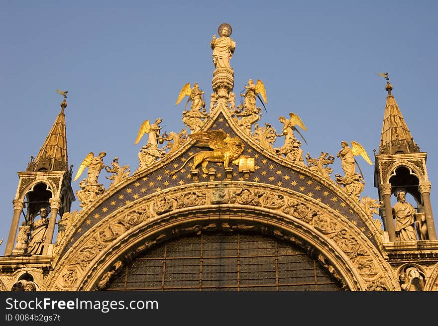 A view of Venice, Italy. A view of Venice, Italy