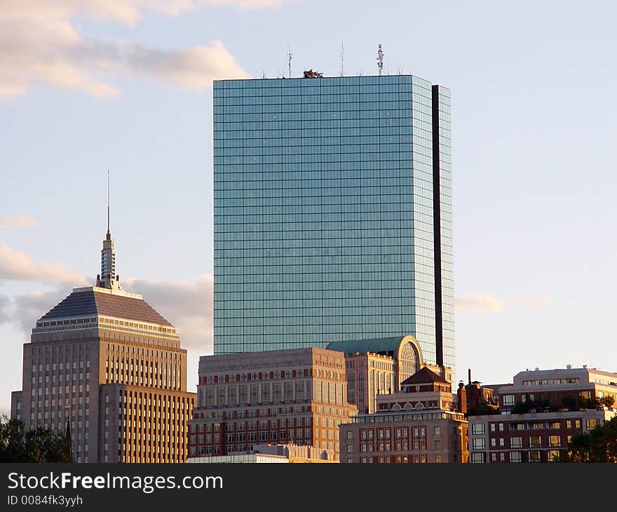 Boston s Back Bay Skyline