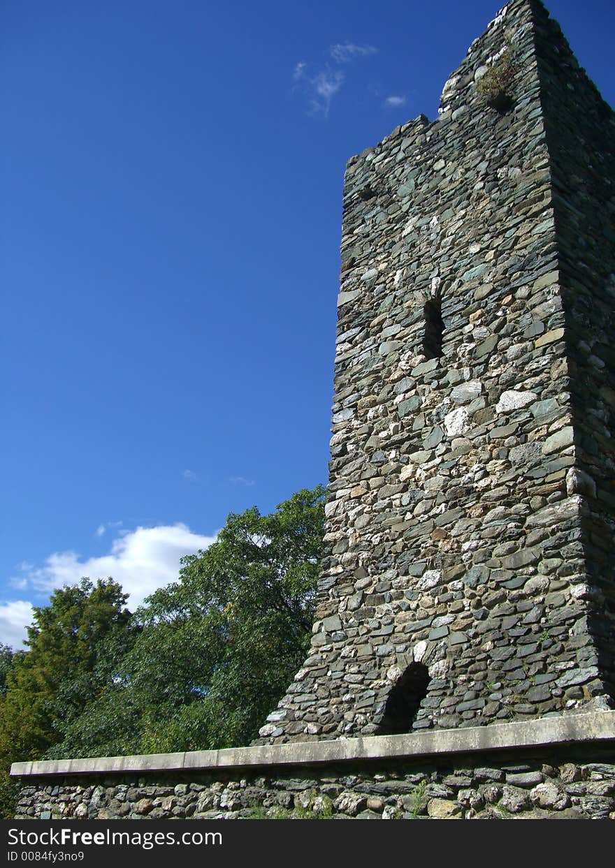 Stone tower in montpelier, vt. Stone tower in montpelier, vt