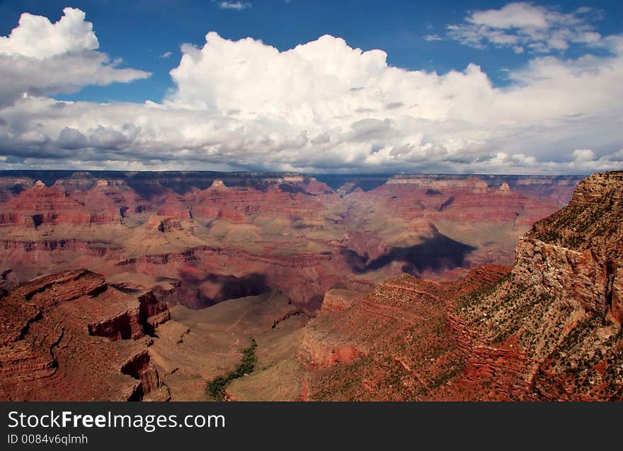 Taken from rim of Grand Canyon