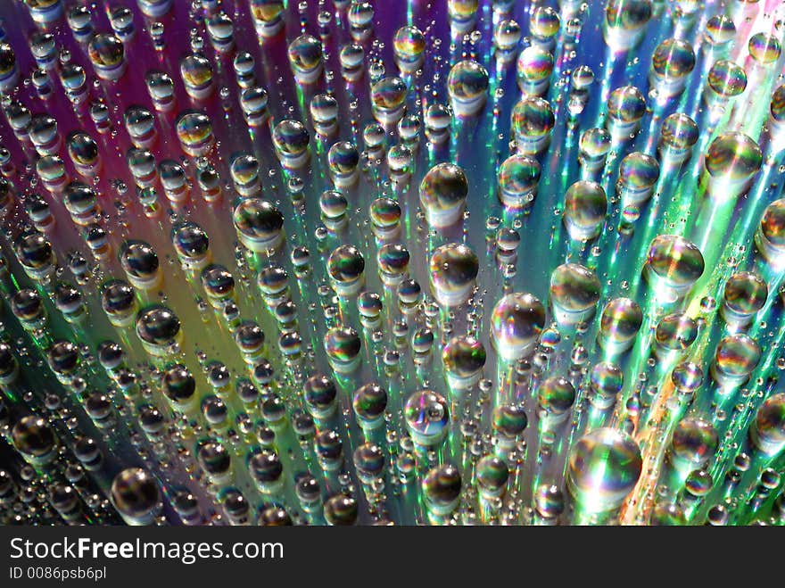 Thousands of drops in different color. Thousands of drops in different color