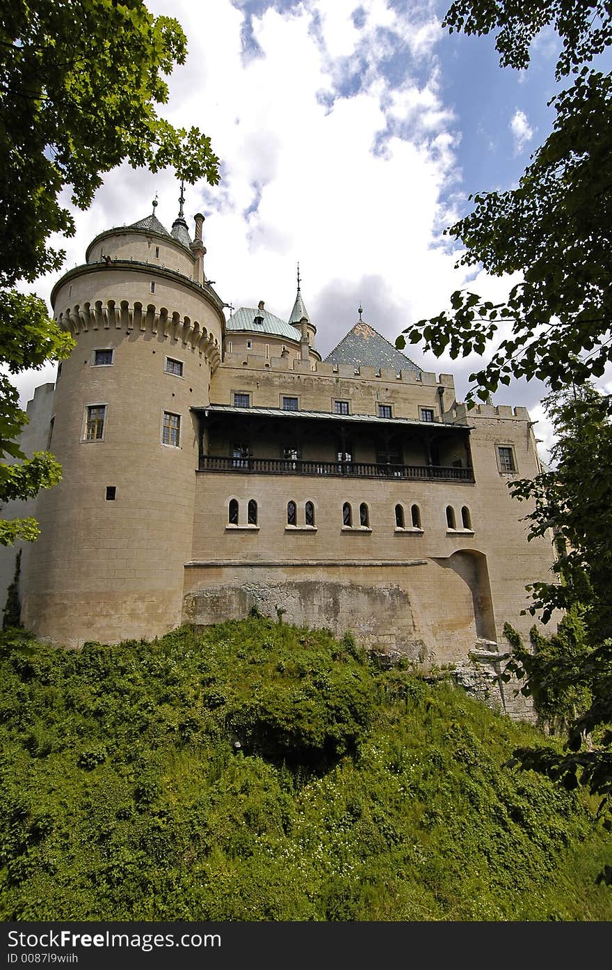 Castle Bojnice in the Czech Republic