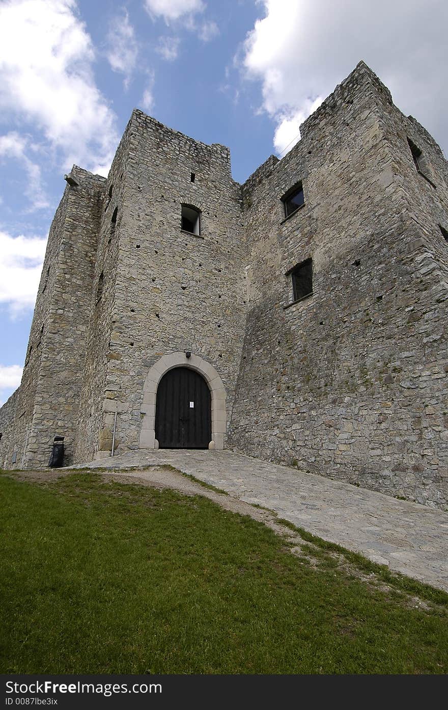 Castle Strecno in the Czech Republic