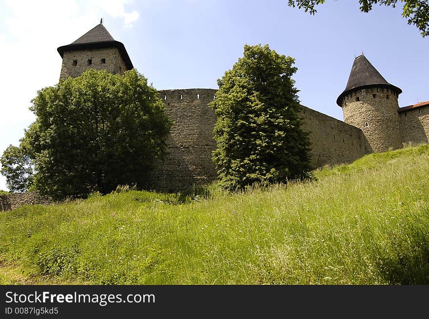 Castle Helfstejn in the Czech Republic