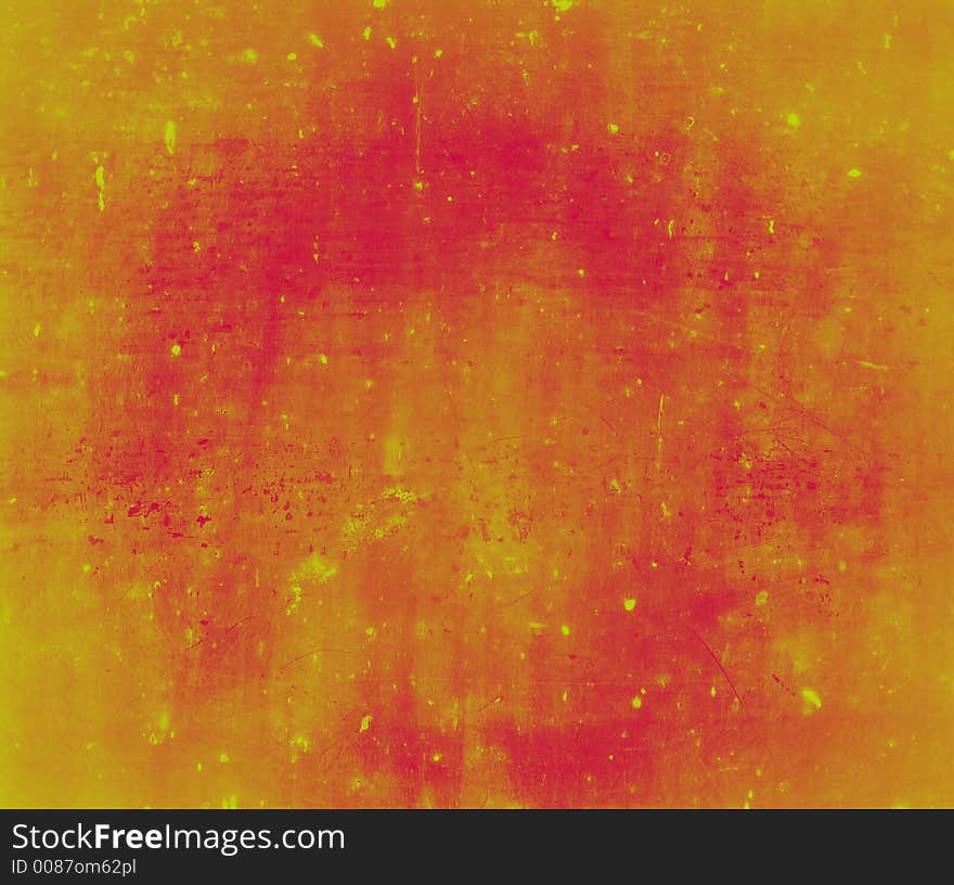 Ochre-coloured soft-tone grungy background. Ochre-coloured soft-tone grungy background