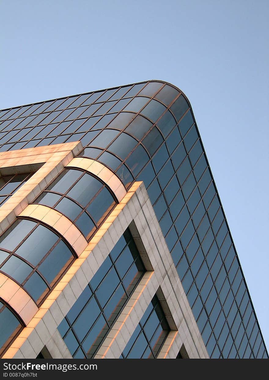 Details of beautiful glasses house on the late afternoon. Details of beautiful glasses house on the late afternoon