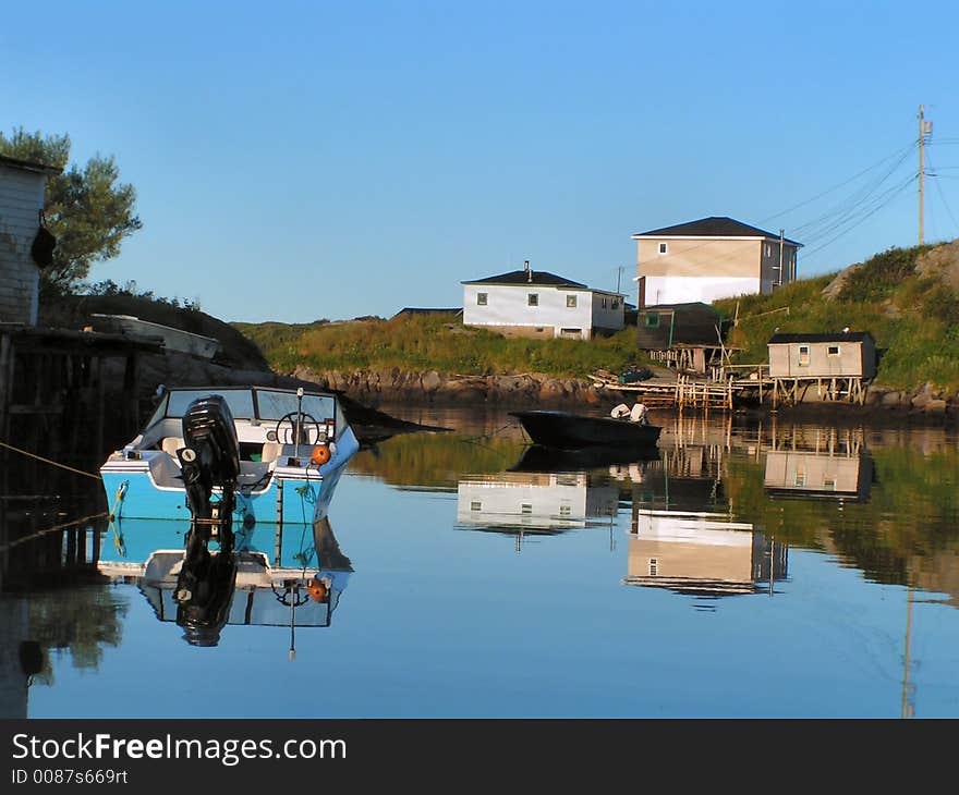 Village In Water