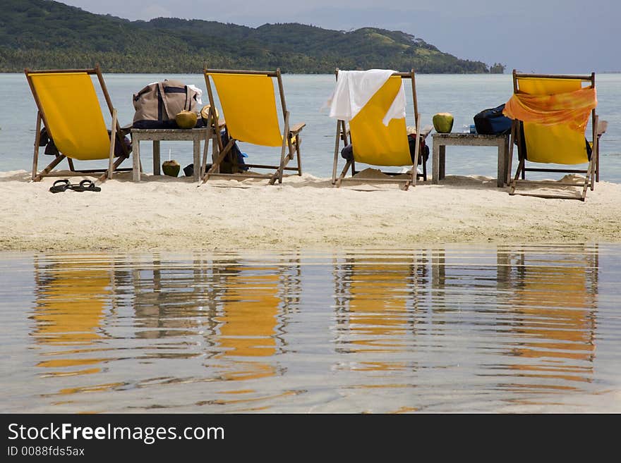 Chairs on the Beach