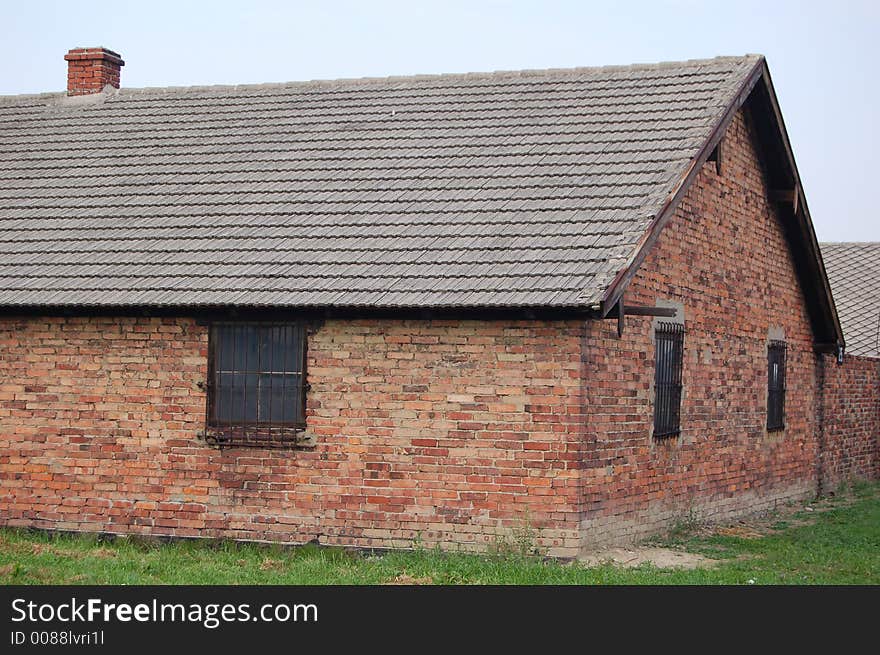 Barracks At Auschwitz II- Birkenau