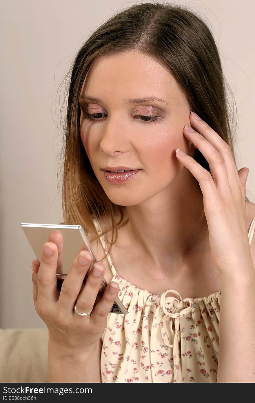 Woman With Pocket Glass