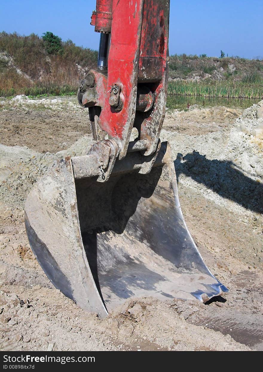 Excavator shovel