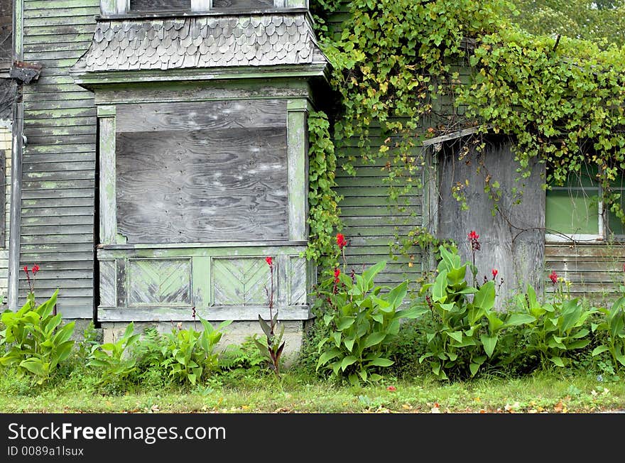 Abandoned house a