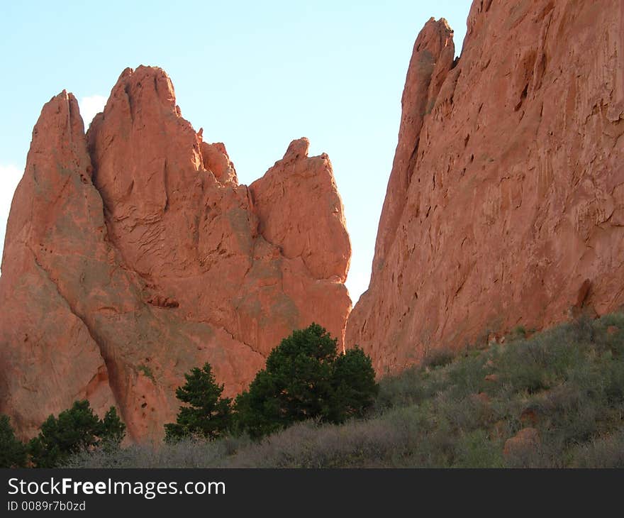 Garden Of The Gods Mountains