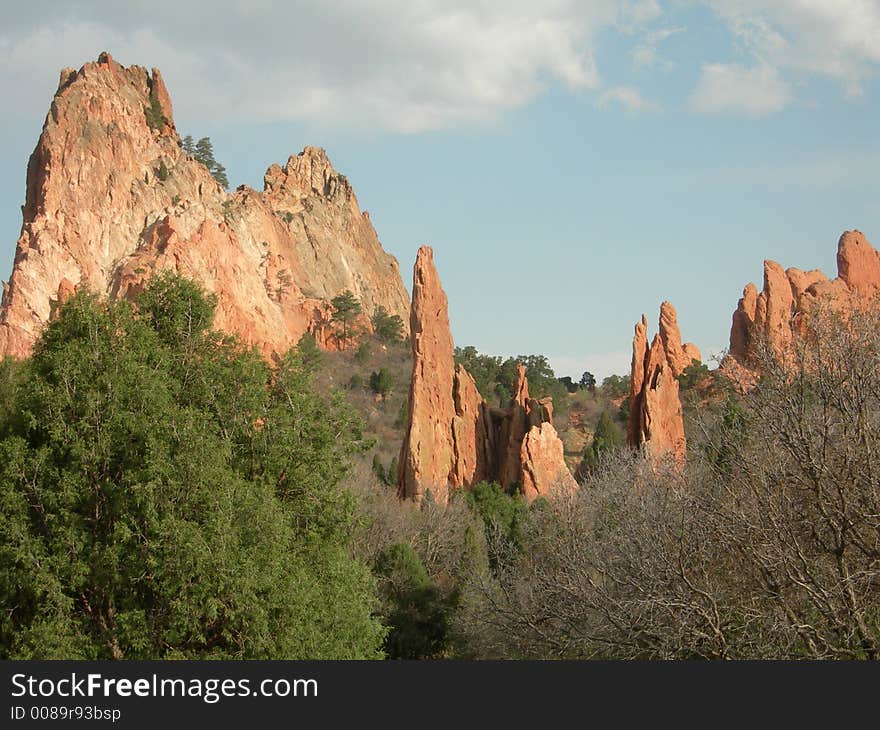 Garden Of the Gods Rocks