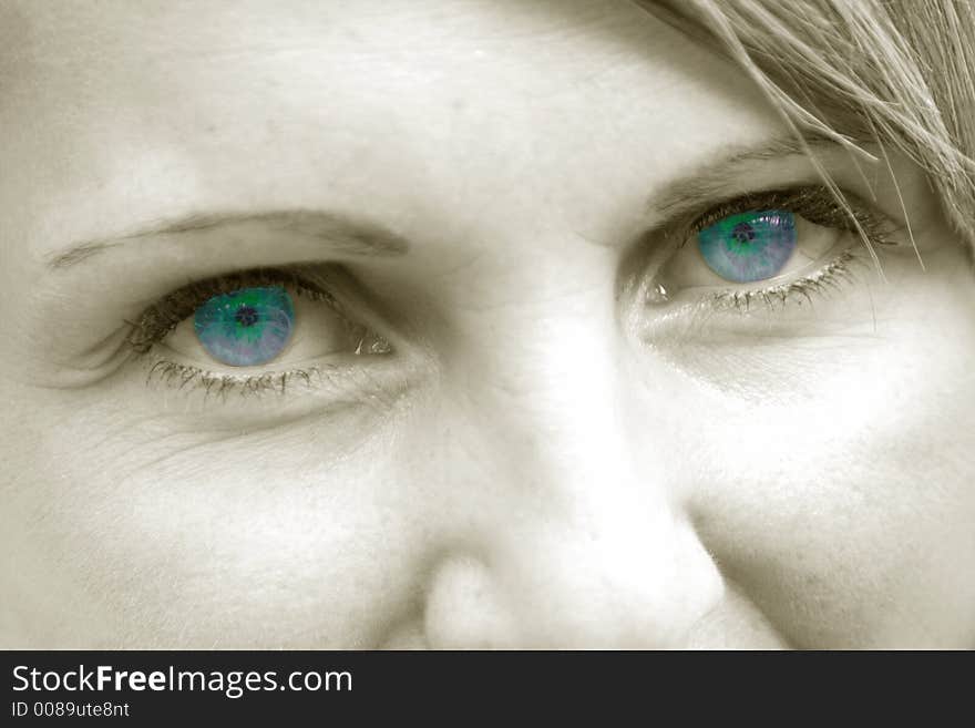 A Beautiful Woman - Blue Eye