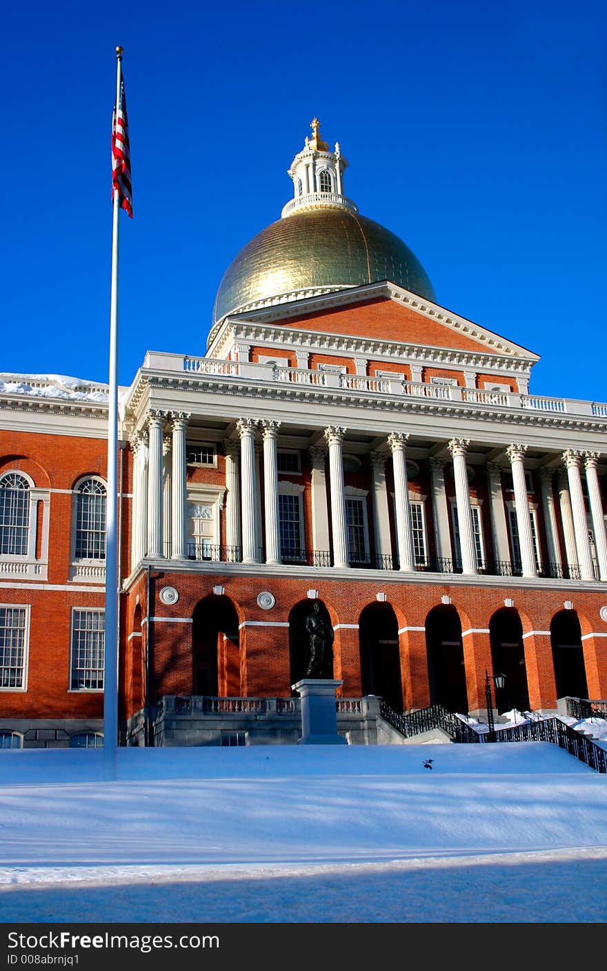 Massachusetts State House in Boston