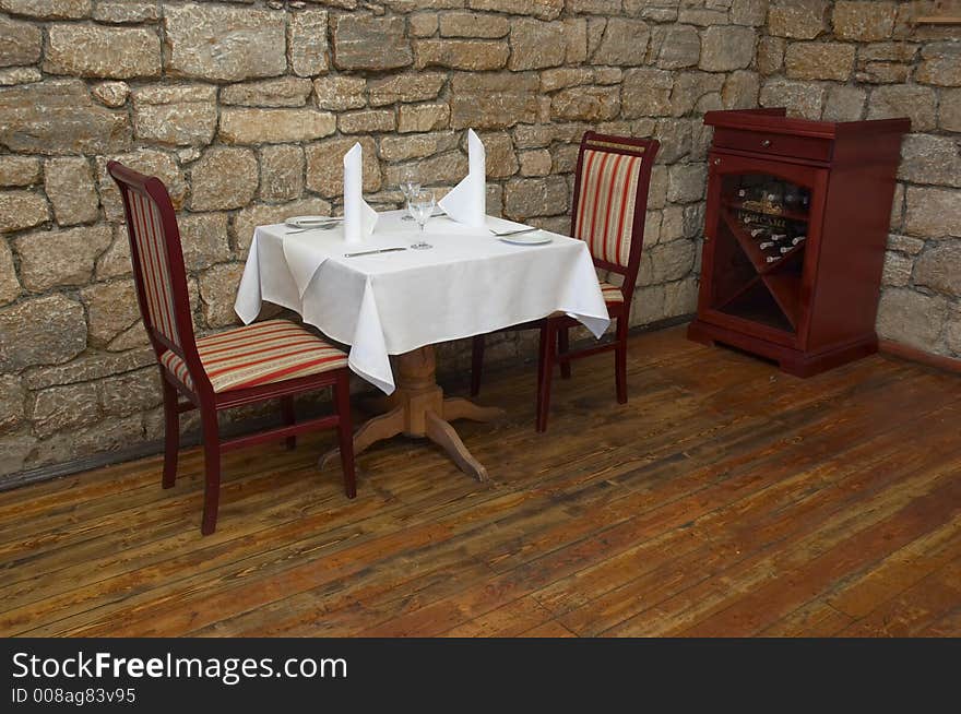 Restaurant table