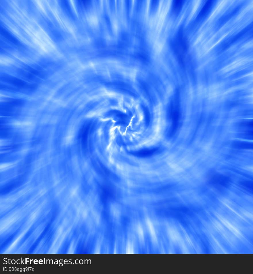 Abstract illustration - background, 2D illustration, swirl with discharge in the middle. Abstract illustration - background, 2D illustration, swirl with discharge in the middle