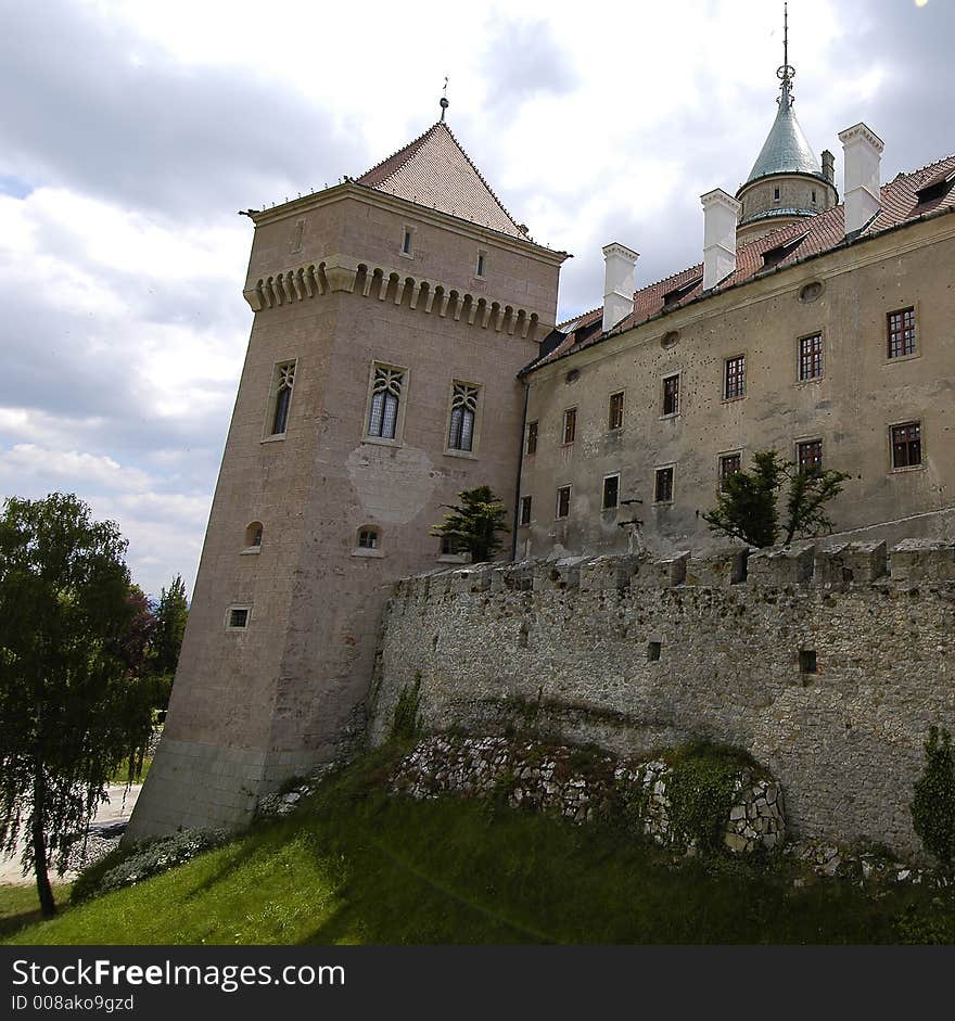 Castle Bojnice in the Czech Republic