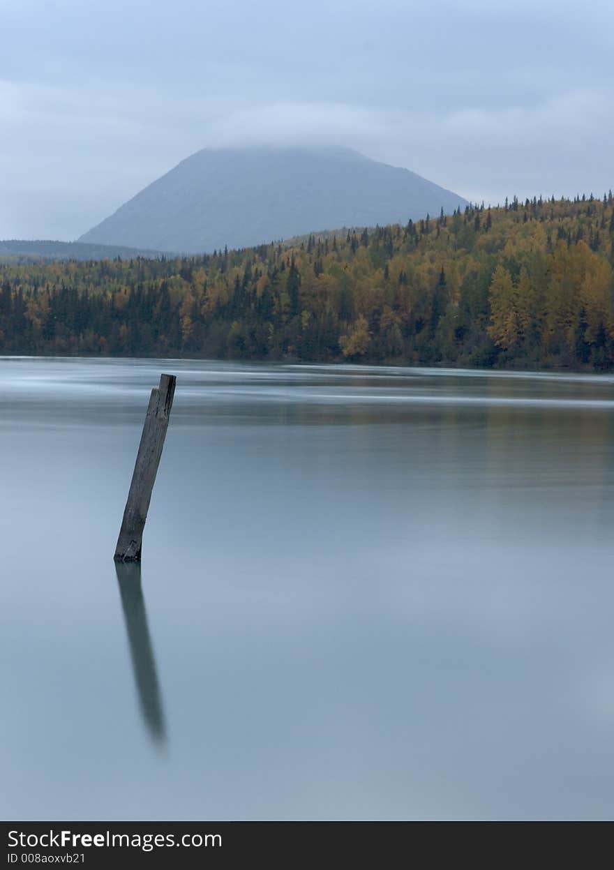 Long exposure evening loneliness