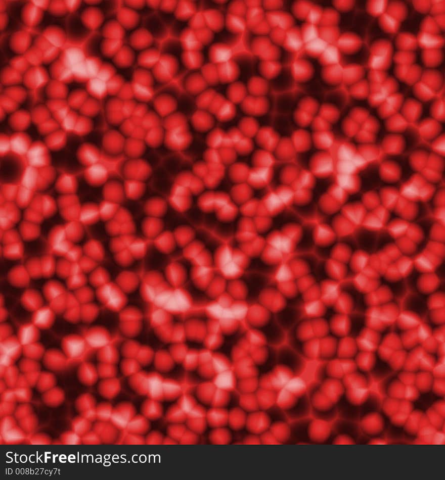 Red Abstract Seamless Tile