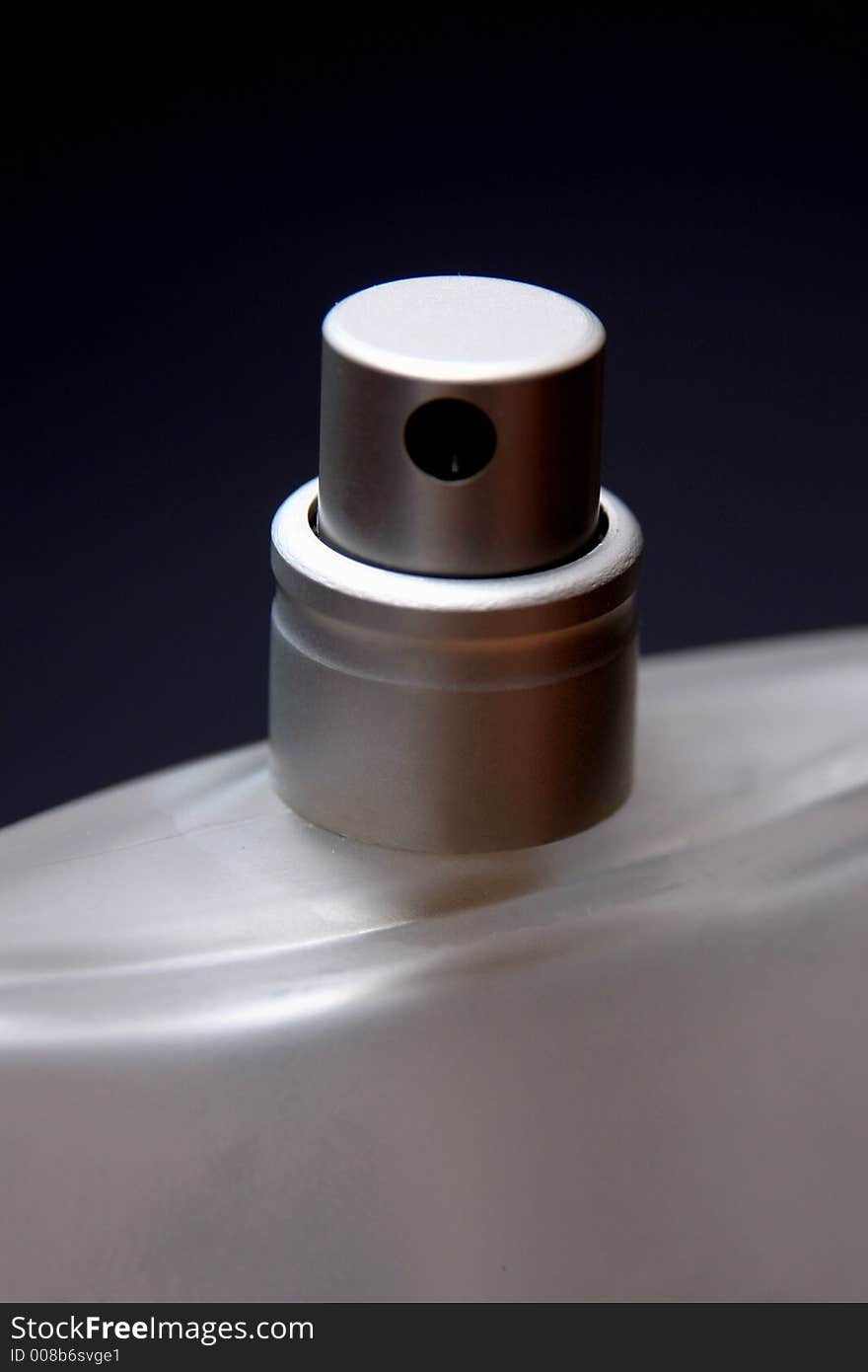 Picture of the nozzle of a bottle of perfume. Picture of the nozzle of a bottle of perfume