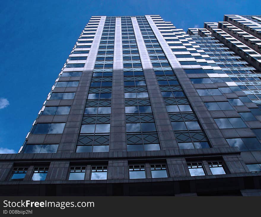 Office building near Boston waterfront. Office building near Boston waterfront.