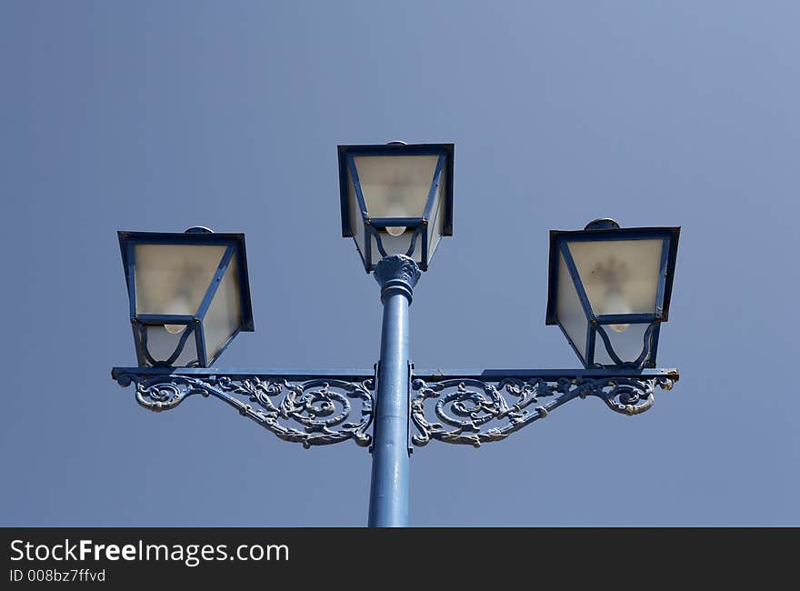 Lamp post, benalmadena, costa del sol spain andalucia taken in august 2006
