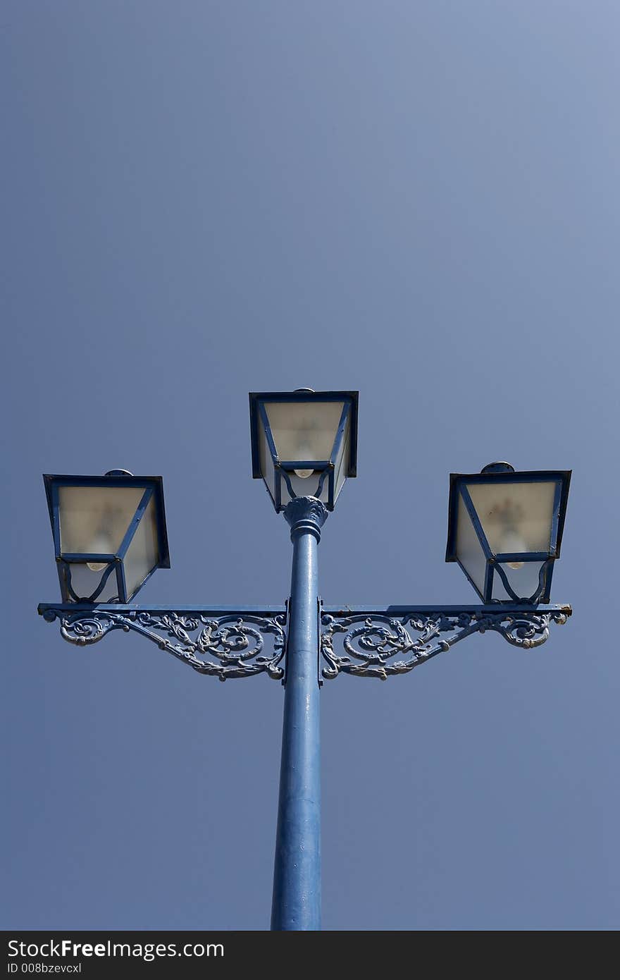 Lamp post, benalmadena, costa del sol spain andalucia taken in august 2006