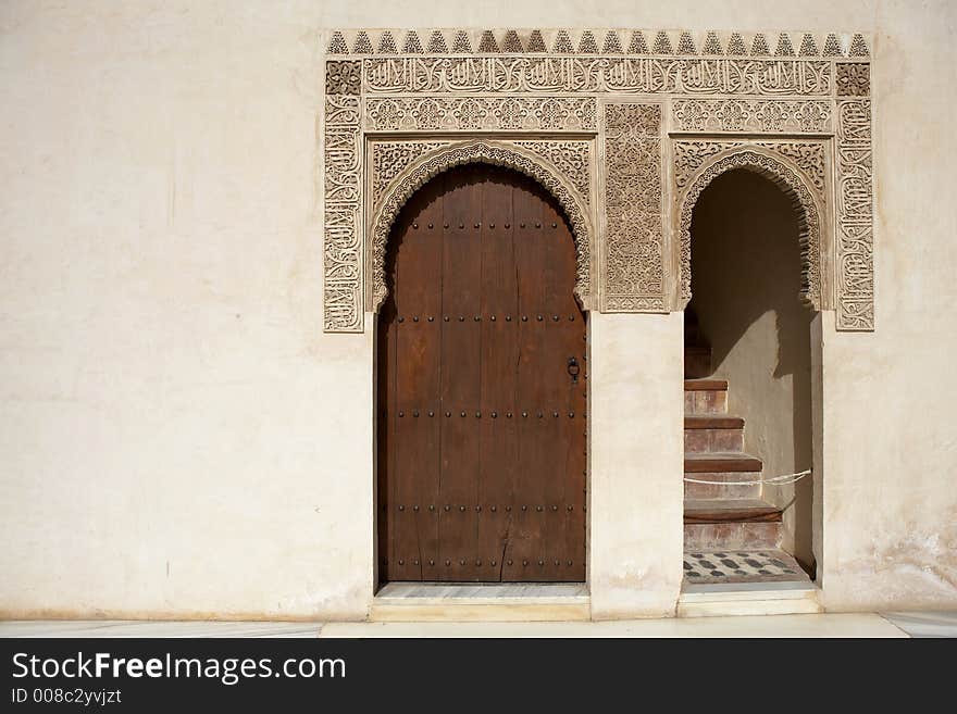 Doorway And Islamic Detail