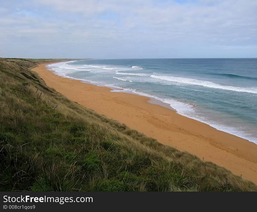 Beach at Warrnambool (Australia, Victoria). Beach at Warrnambool (Australia, Victoria)