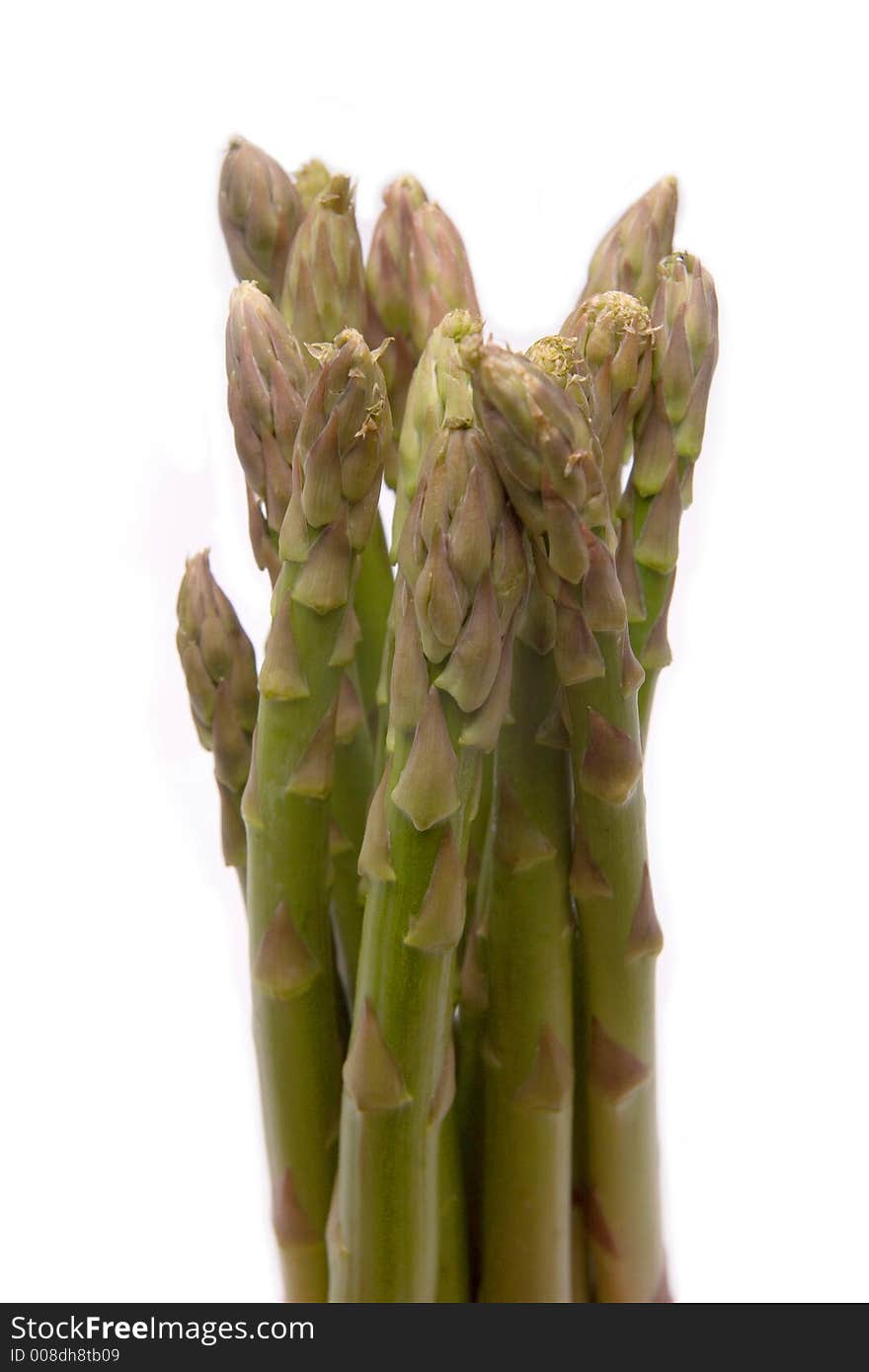 Asparagus spears.