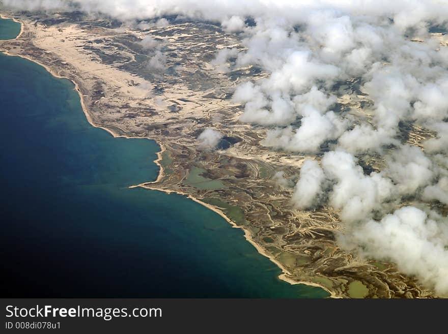 Caanda coastline