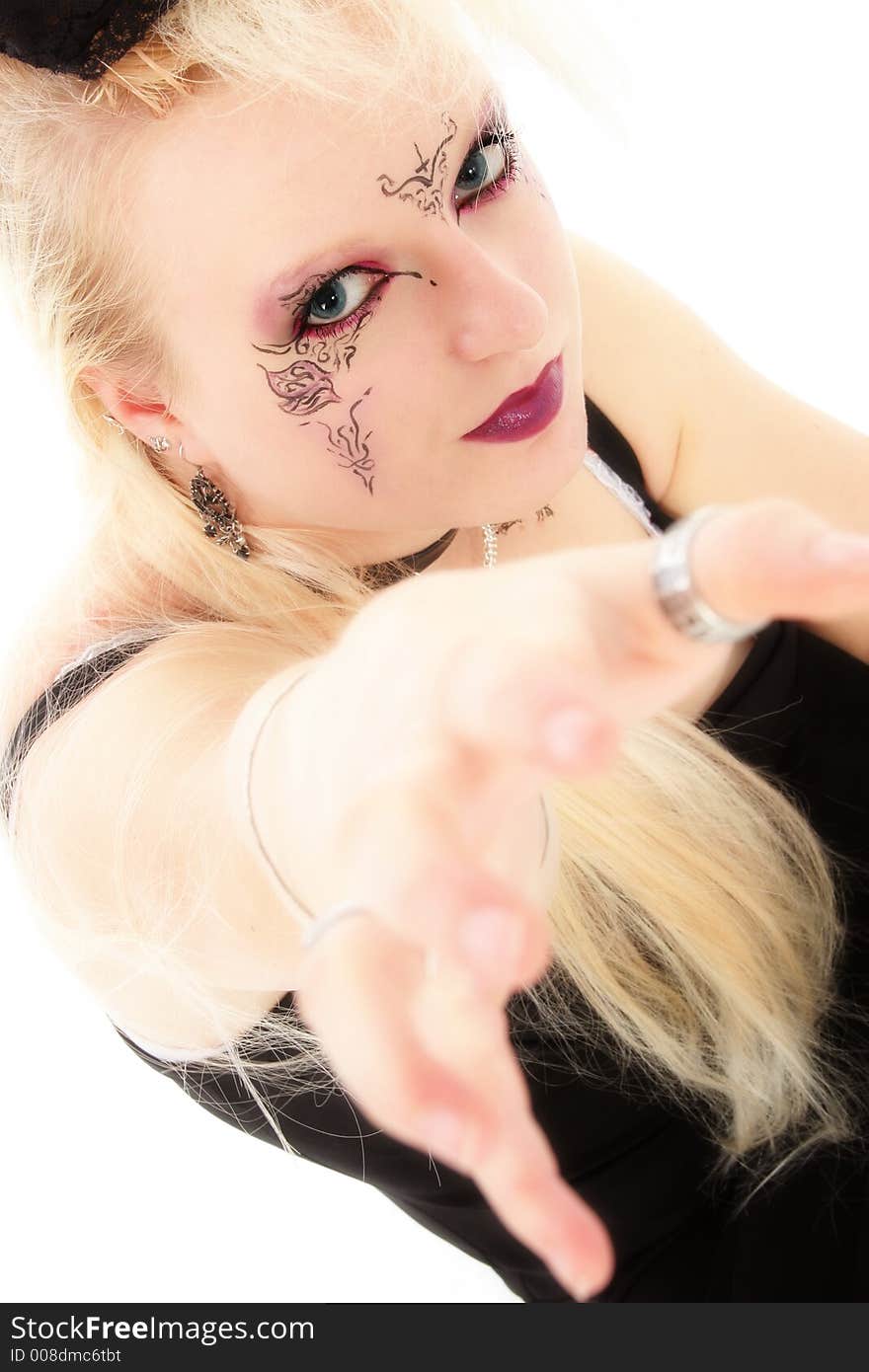 Beautiful Goth German Teen Girl