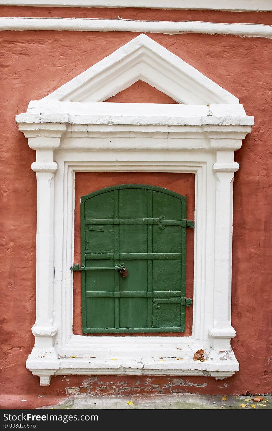 Window of church in the Donskoy monastery