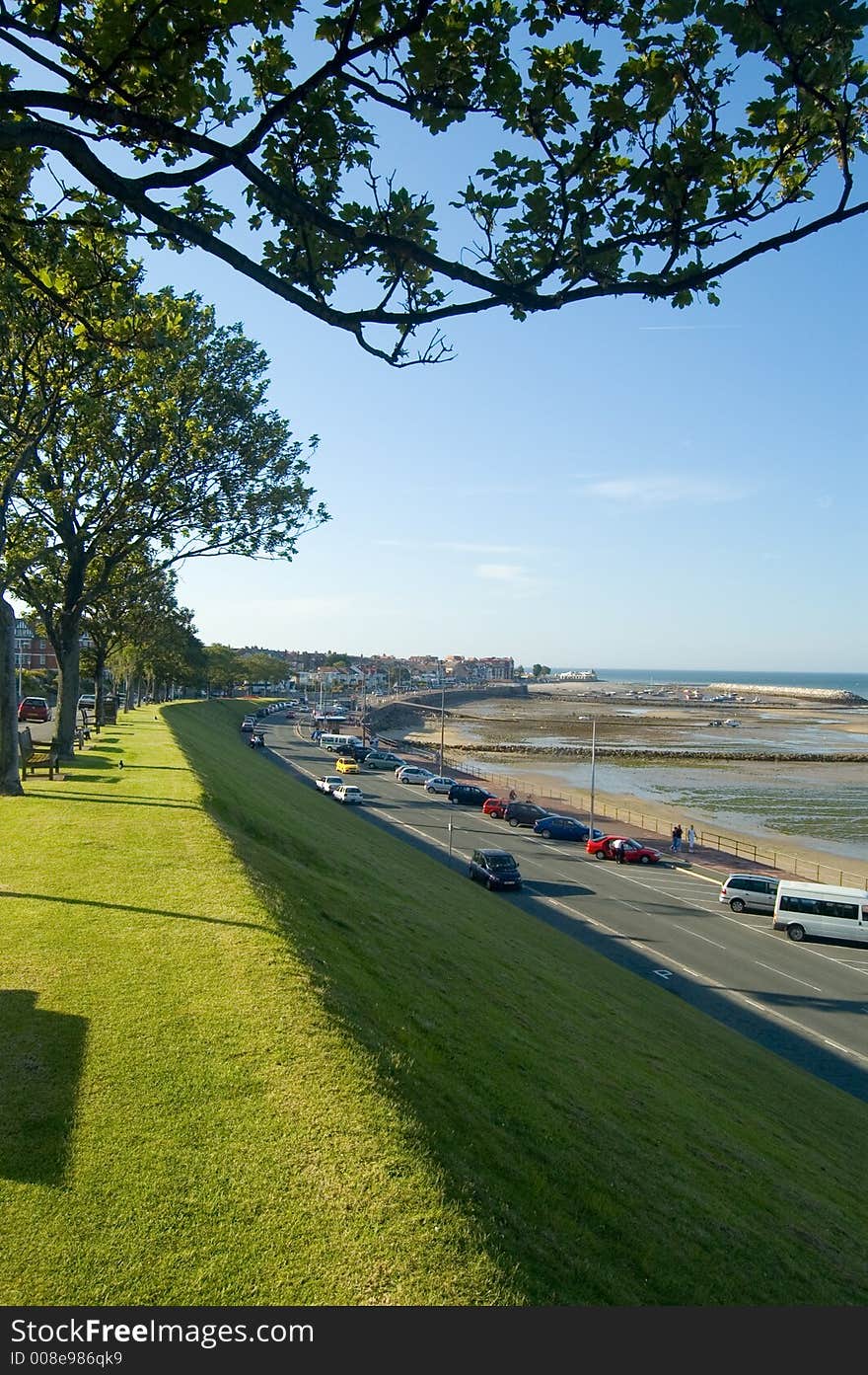 Landscape at rhos-on-sea