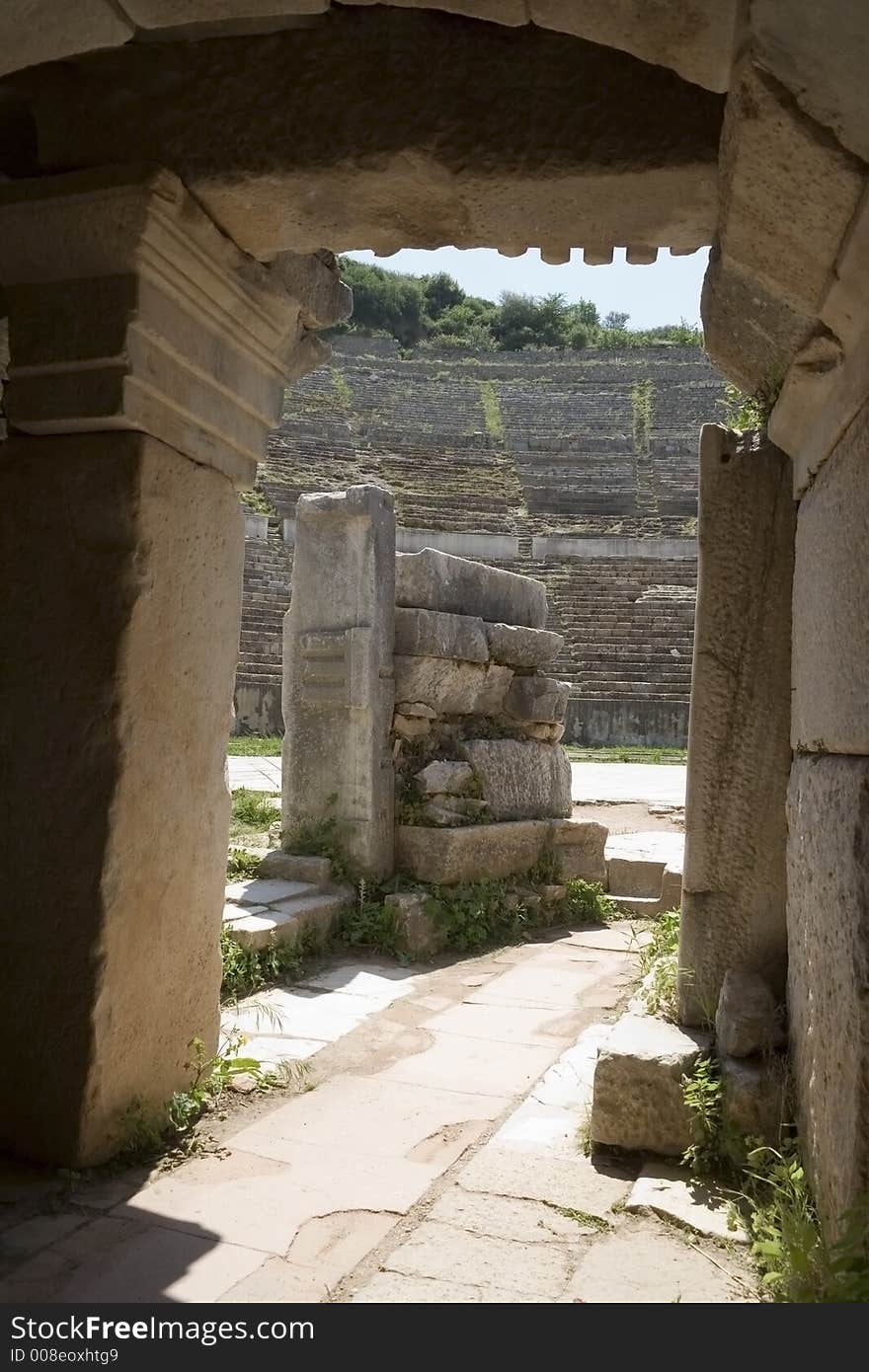 Big Amphitheatre In Efes