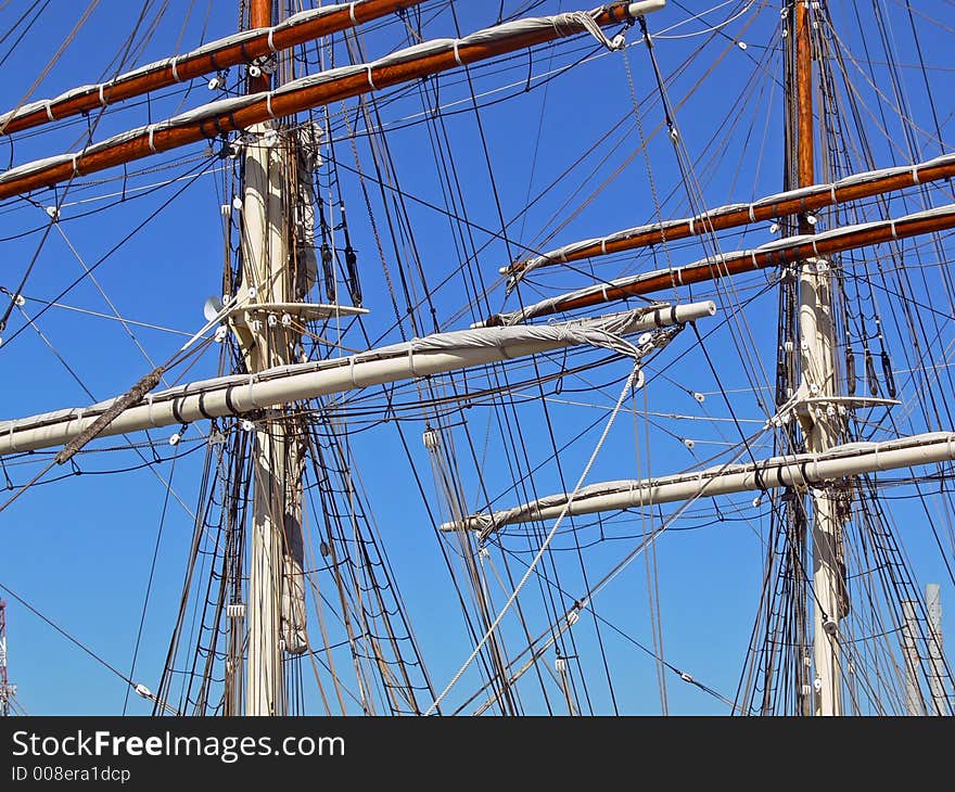 Restored ship in Galveston Texas. Restored ship in Galveston Texas